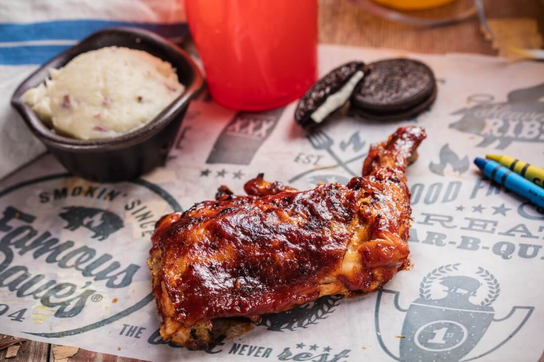 Kid's BBQ Chicken