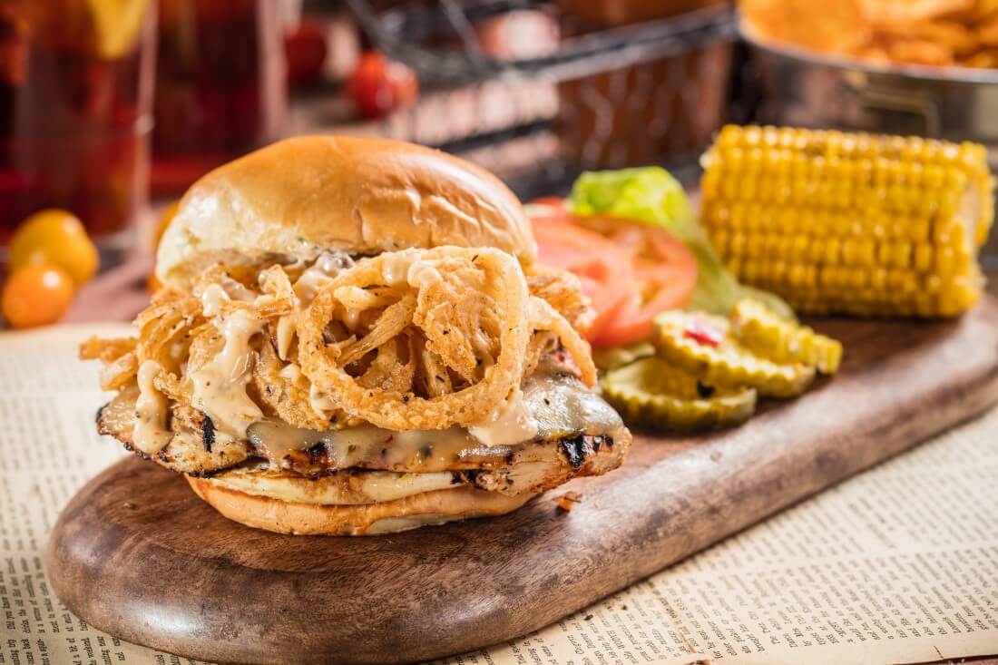 Cajun Chicken Sandwich