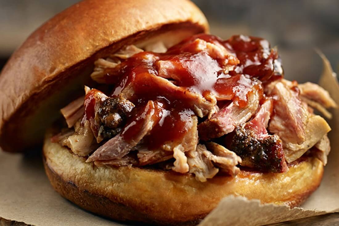 Georgia Chopped Pork Sandwich