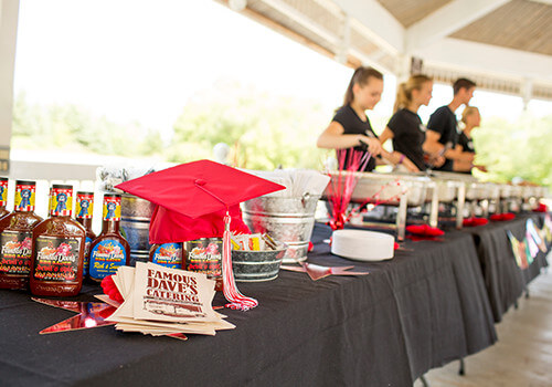 Barbecue Catering Novi MI - Famous Dave's - catering-callout-graduation