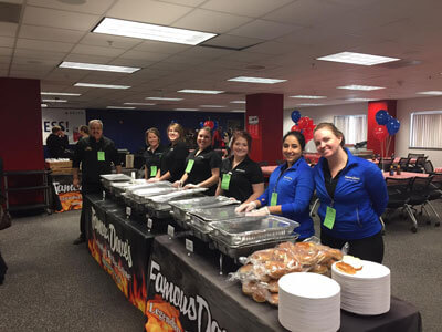 Barbecue Graduation Catering Westland MI - Famous Dave's - community-donation